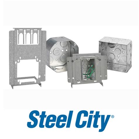 g metal box|steel city metallic box.